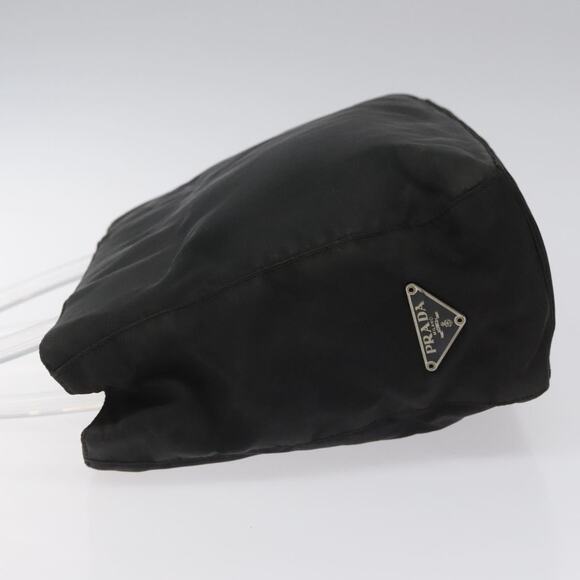 PRADA Hand Bag Nylon Black - Picture 5 of 13